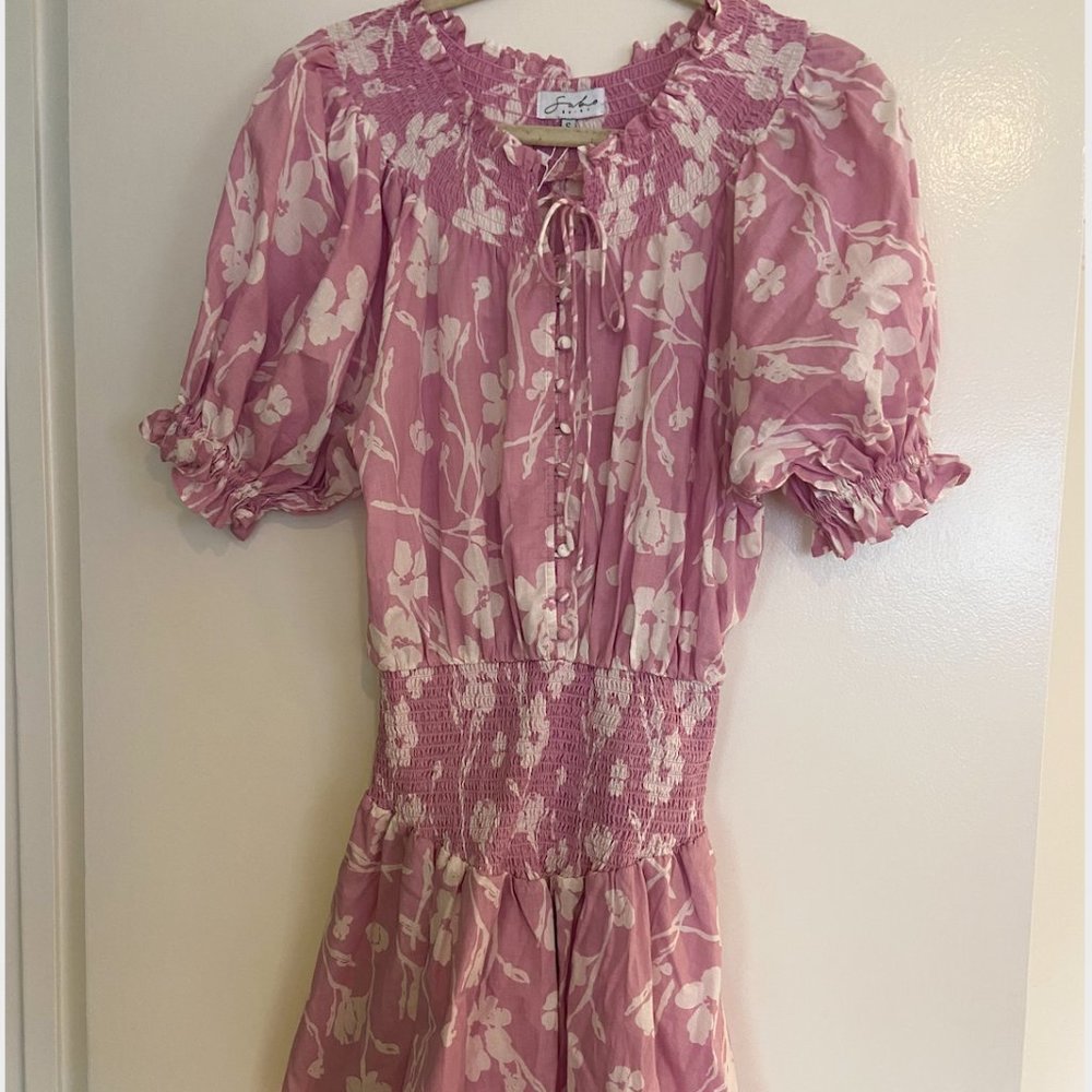 Sabo Skirt pink mini dress